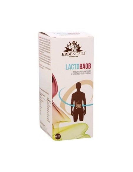 Lactobaob compost enzimas digestivas 42 cápsulas Erbenobili
