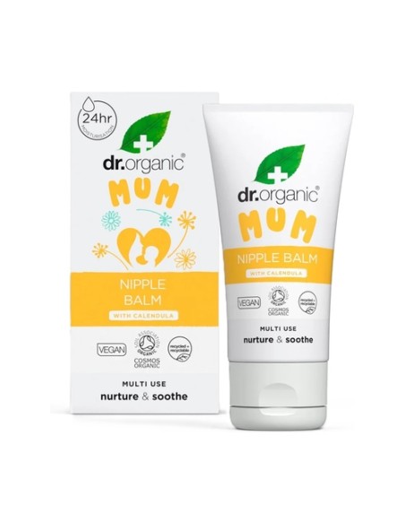 Bálsamo para pezones 30 ml de crema Dr. Organic