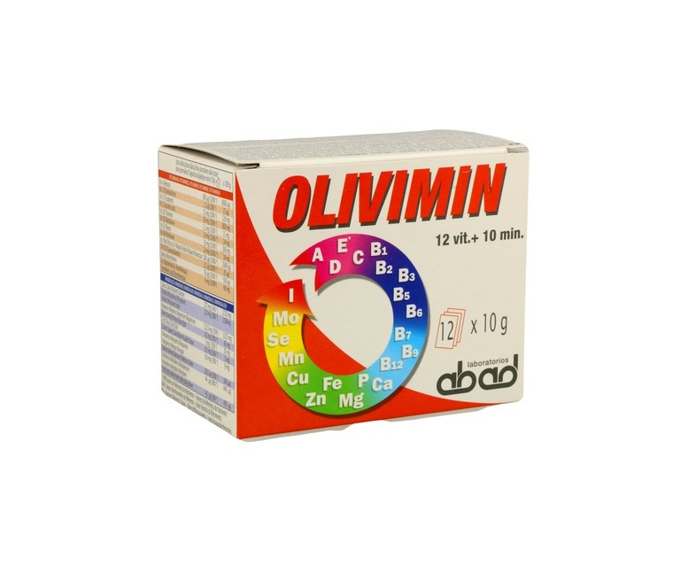 Olivimin (antiguo Iroviton) 12 sobres Abad