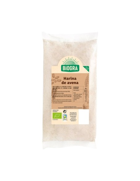 Harina de Avena Bio 500 g Biográ