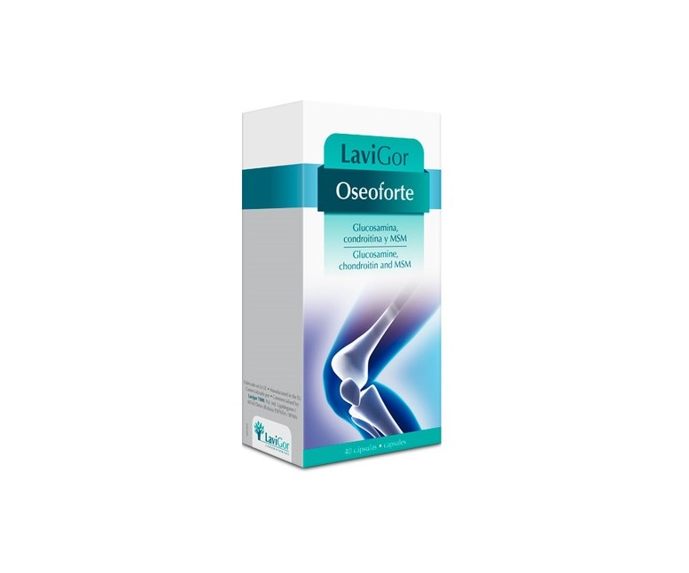 Oseoforte músculos y tendones 40 cápsulas Lavigor
