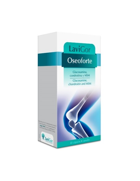 Oseoforte músculos y tendones 40 cápsulas Lavigor