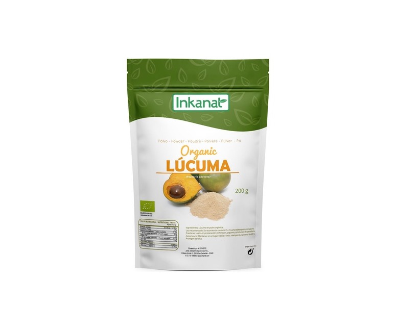 Lúcuma en Polvo 200 g de polvo Inkanat