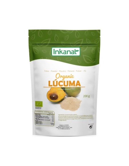 Lúcuma en Polvo 200 g de polvo Inkanat