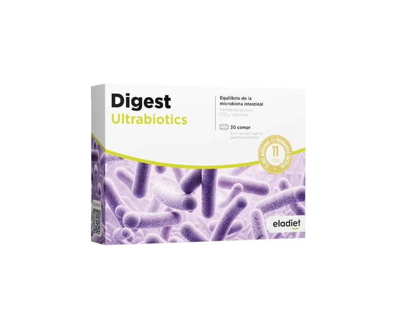 Digest Ultrabiotics 30 comprimidos de 660mg Eladiet
