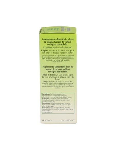 Epilobium parviflorum (epilobio) 50 ml Biover