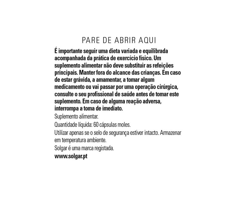 Super Cod Liver Oil Complex 60 cápsulas Solgar