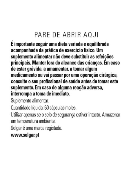 Super Cod Liver Oil Complex 60 cápsulas Solgar