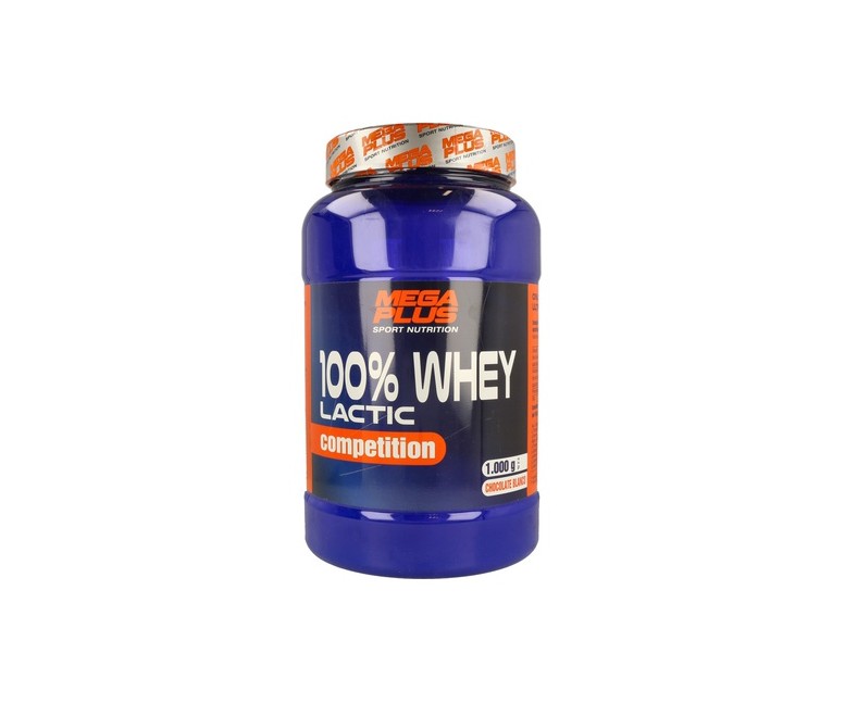 Whey 100% Láctic Compet (Sabor Chocolate Blanco) 1 kg (Chocolate) Mega Plus