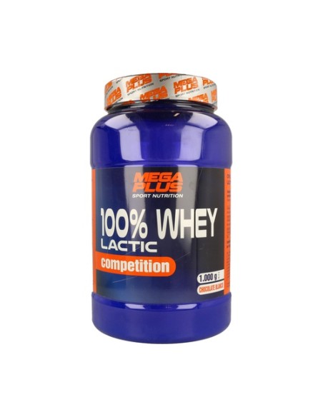 Whey 100% Láctic Compet (Sabor Chocolate Blanco) 1 kg (Chocolate) Mega Plus