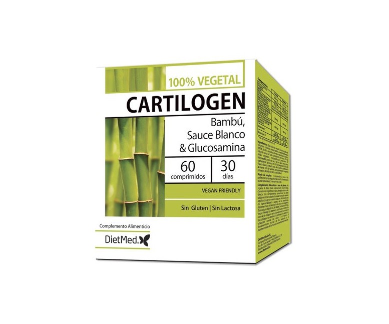 Cartilogen 100% Vegetal 60 comprimidos (1000mg) Dietmed