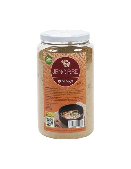 Jengibre Raíz Polvo 600 g de polvo Mimasa
