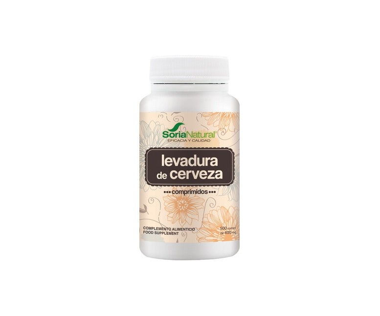 Levadura de Cerveza 500 comprimidos Soria Natural