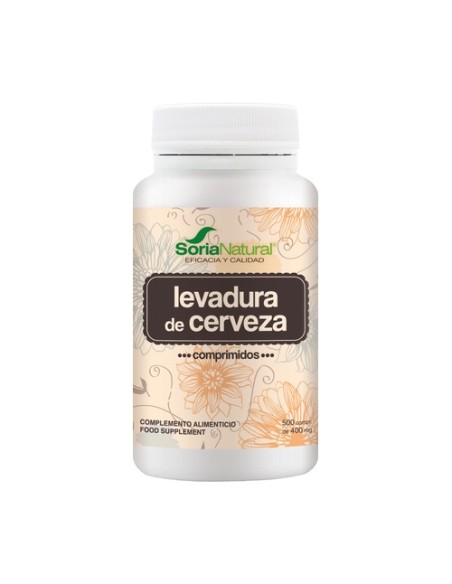 Levadura de Cerveza 500 comprimidos Soria Natural
