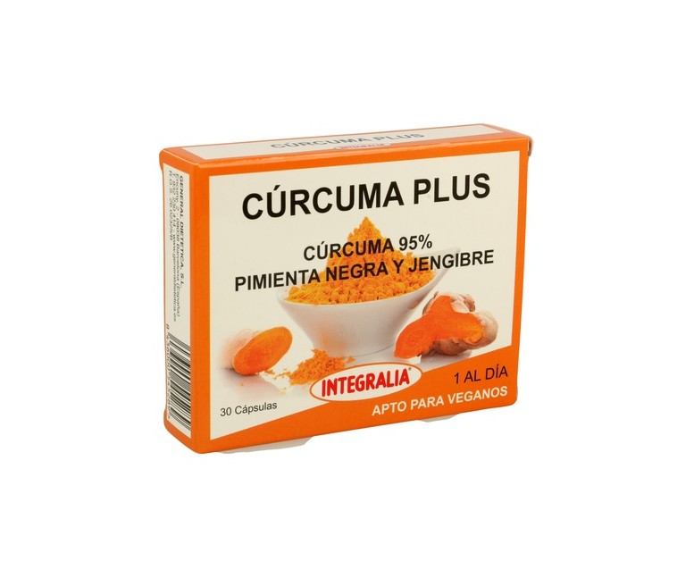 Cúrcuma Plus 30 cápsulas Integralia