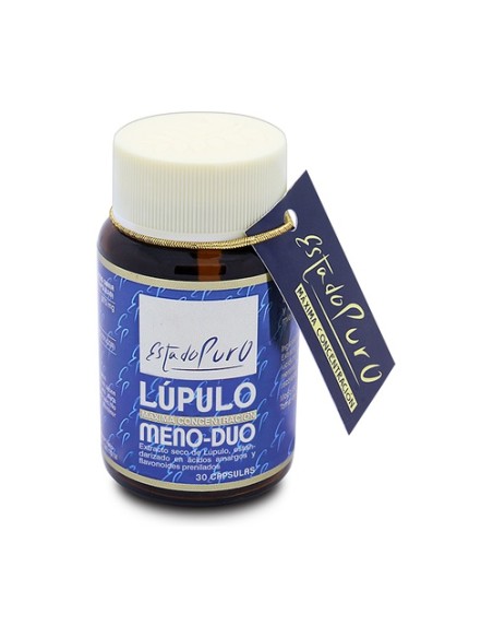 Lúpulo meno-dúo 30 cápsulas de 285mg Estado Puro