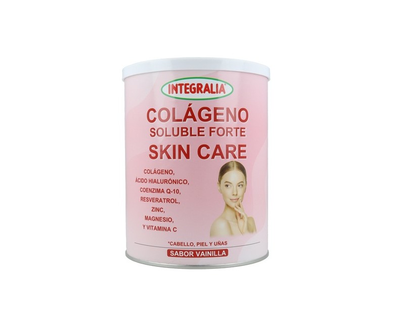 Colágeno soluble forte Skin Care 300 g de polvo (Vainilla) Integralia