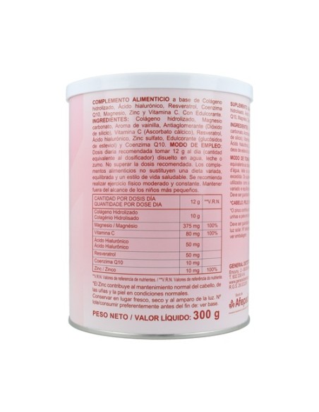 Colágeno soluble forte Skin Care 300 g de polvo (Vainilla) Integralia