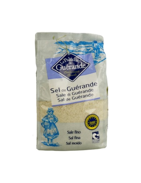 Sal Marina gris fina (sal celta) 1 kg Le Paludier de Guerande