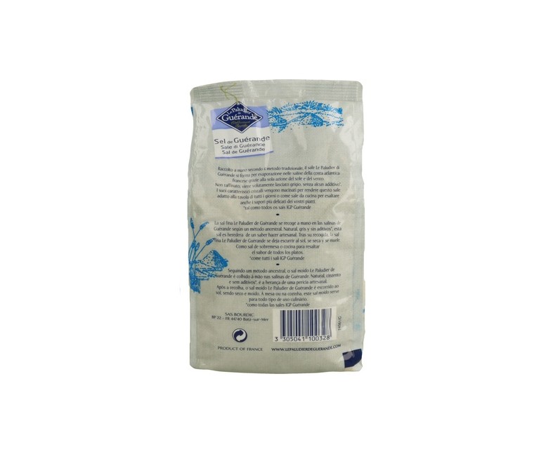 Sal Marina gris fina (sal celta) 1 kg Le Paludier de Guerande