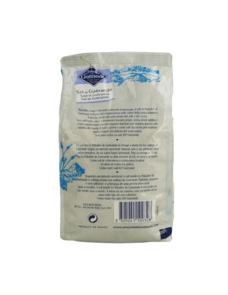 Sal Marina gris fina (sal celta) 1 kg Le Paludier de Guerande