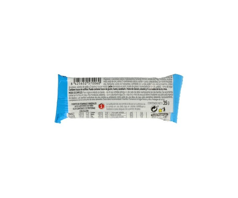 Pack Barrita Line Sbelt Yogur 24 barritas de 35g Nova Diet
