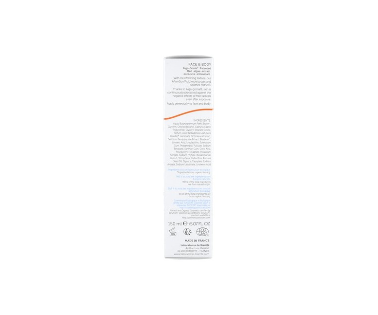 Fluido aftersun Alga Maris 150 ml de crema Laboratoires de Biarritz