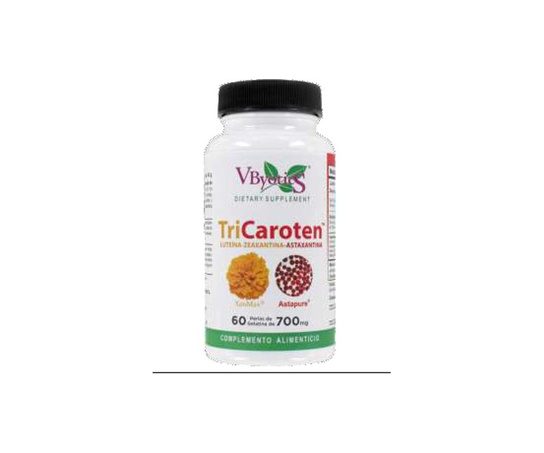 Tricaroten 60 perlas Vbyotics