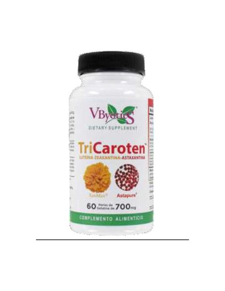 Tricaroten 60 perlas Vbyotics