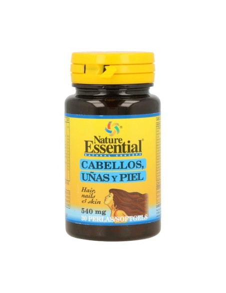 Cabello, Uñas y Piel 30 perlas de 540mg Nature Essential