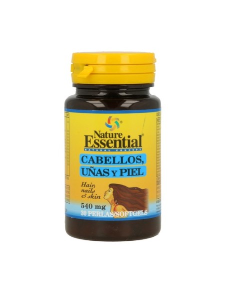 Cabello, Uñas y Piel 30 perlas de 540mg Nature Essential