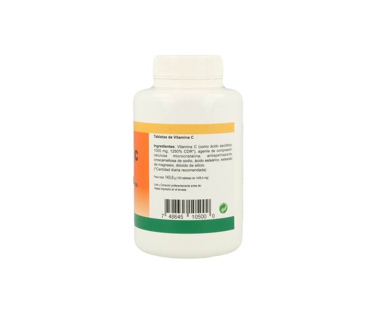 Vitamina C Bio 100 comprimidos de 1000mg Bio-Ener