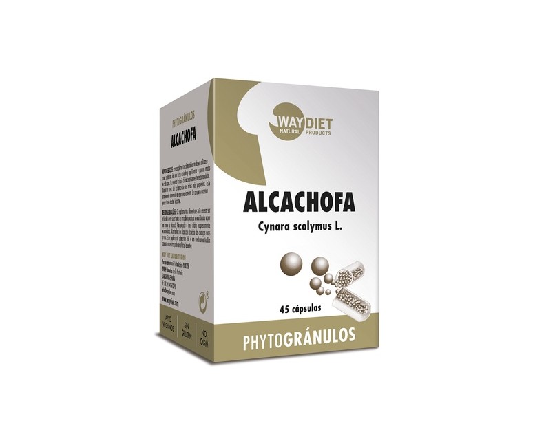 Phytogranulos alcachofa 45 cápsulas de 478mg Waydiet