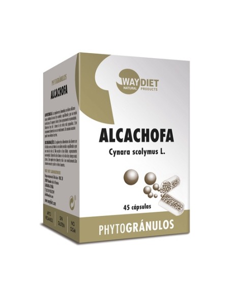 Phytogranulos alcachofa 45 cápsulas de 478mg Waydiet