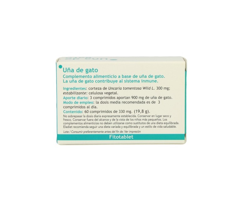 Uña de gato 60 comprimidos Eladiet