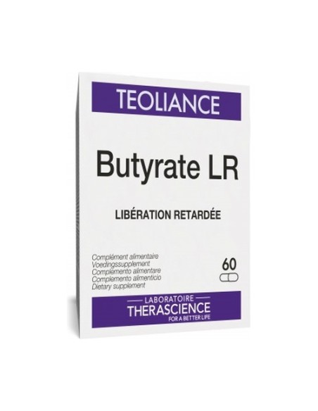 Teoliance butirato LR 60 cápsulas Therascience