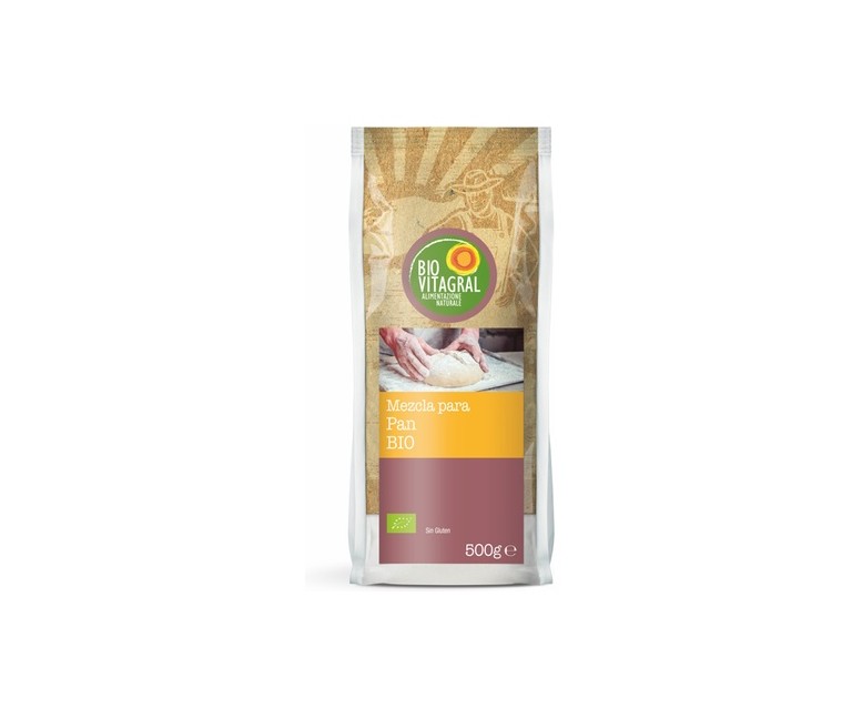 Biovitagral Mezcla para pan Bio 500 g de polvo Biocop