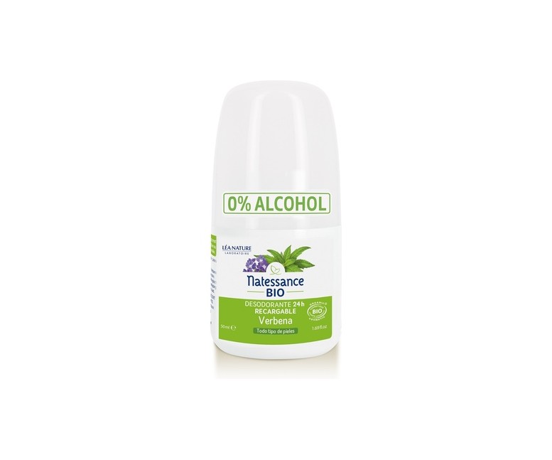 Desodorante recargable verbena 50 ml Natessance