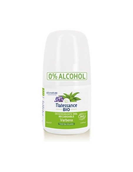 Desodorante recargable verbena 50 ml Natessance