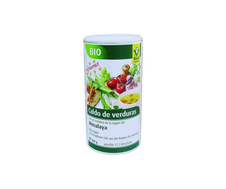 Caldo De Verduras En Polvo 350 g Raab