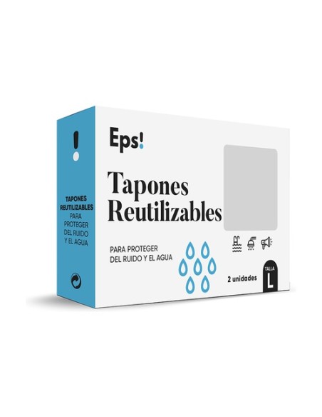 Tapón Reutilizable (talla L) 2 unidades Deiters
