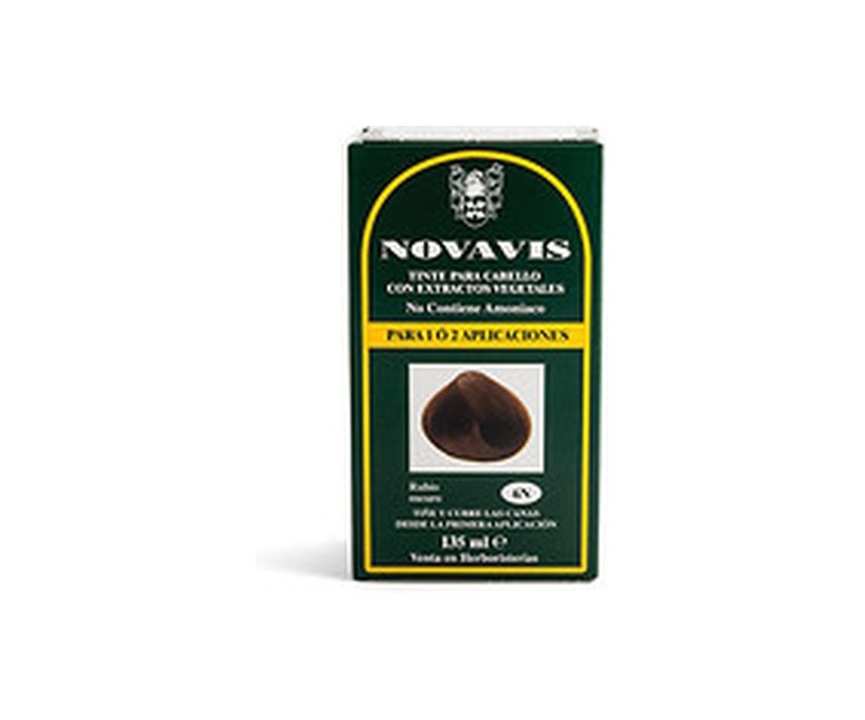 Tinte vegetal 6N Rubio Oscuro 130 ml Novavis