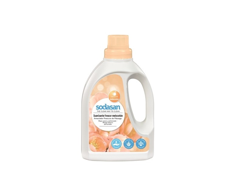Suavizante frescor melocotón 750 ml (Melocotón) Sodasan