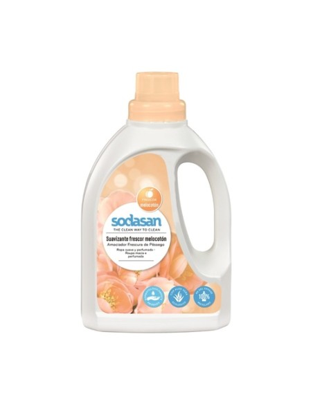 Suavizante frescor melocotón 750 ml (Melocotón) Sodasan