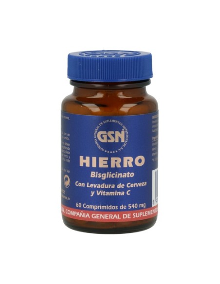 Hierro 60 comprimidos GSN