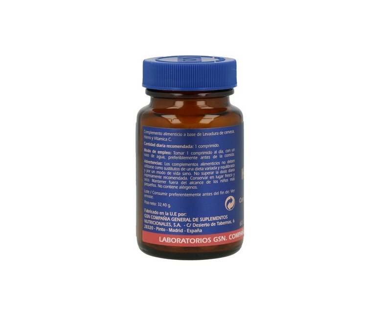 Hierro 60 comprimidos GSN