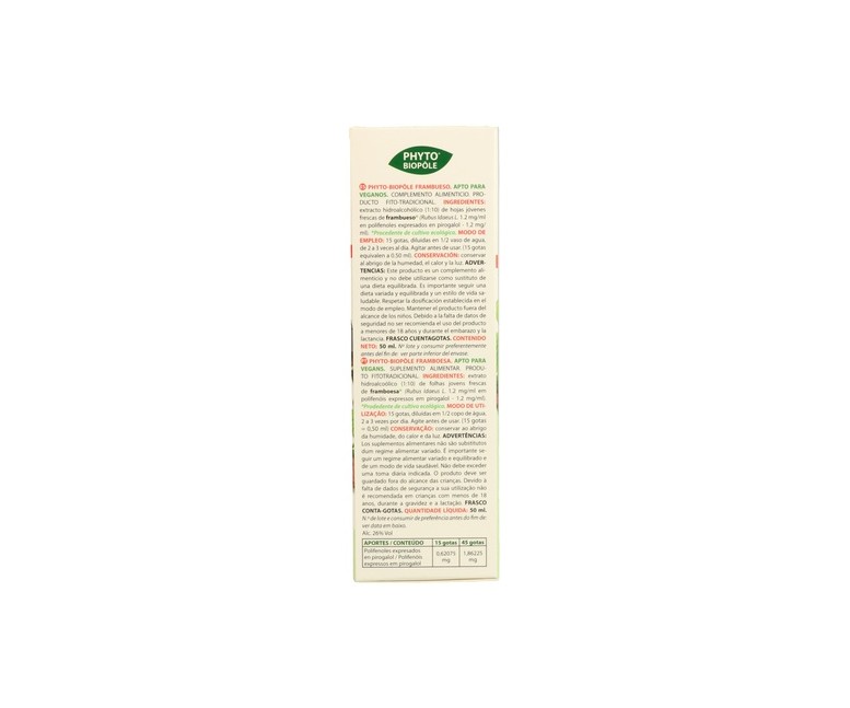 Phytobiopole Bio Frambueso (Regulador Hormonal) 50 ml Intersa