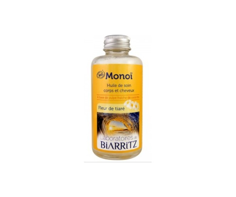 Aceite Monoï Flor de Tiaré Alga Maris 100 ml de aceite Laboratoires de Biarritz