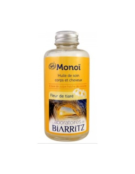 Aceite Monoï Flor de Tiaré Alga Maris 100 ml de aceite Laboratoires de Biarritz
