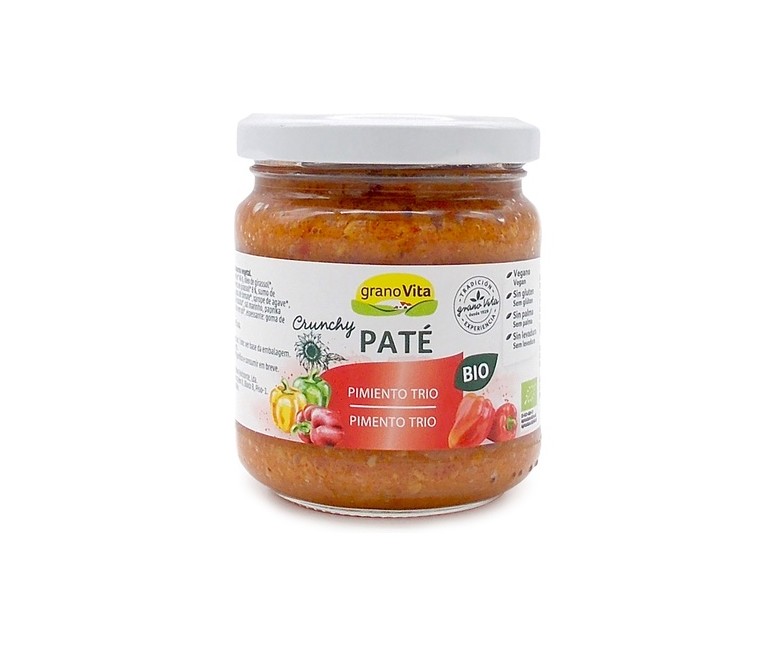 Paté pimiento trío bio 175 g Granovita
